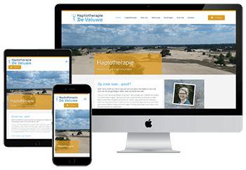 voorbeeldwebsite haptotherapie de Veluwe