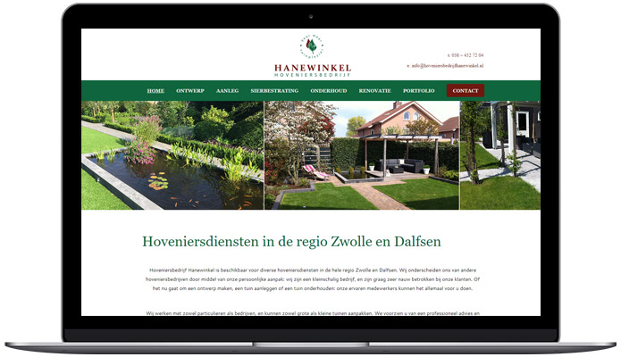 portfolio voorbeeld hanewinkel